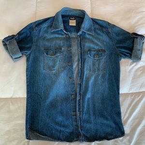 Dolce and Gabbana's Men XL Denim Shirt
